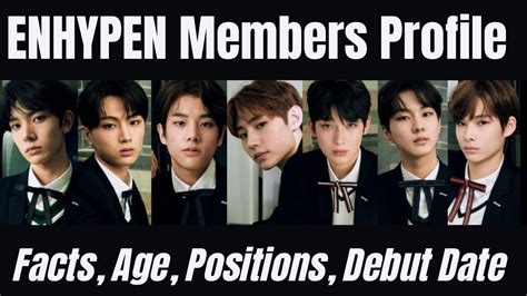 enhypen position|enhypen members age.